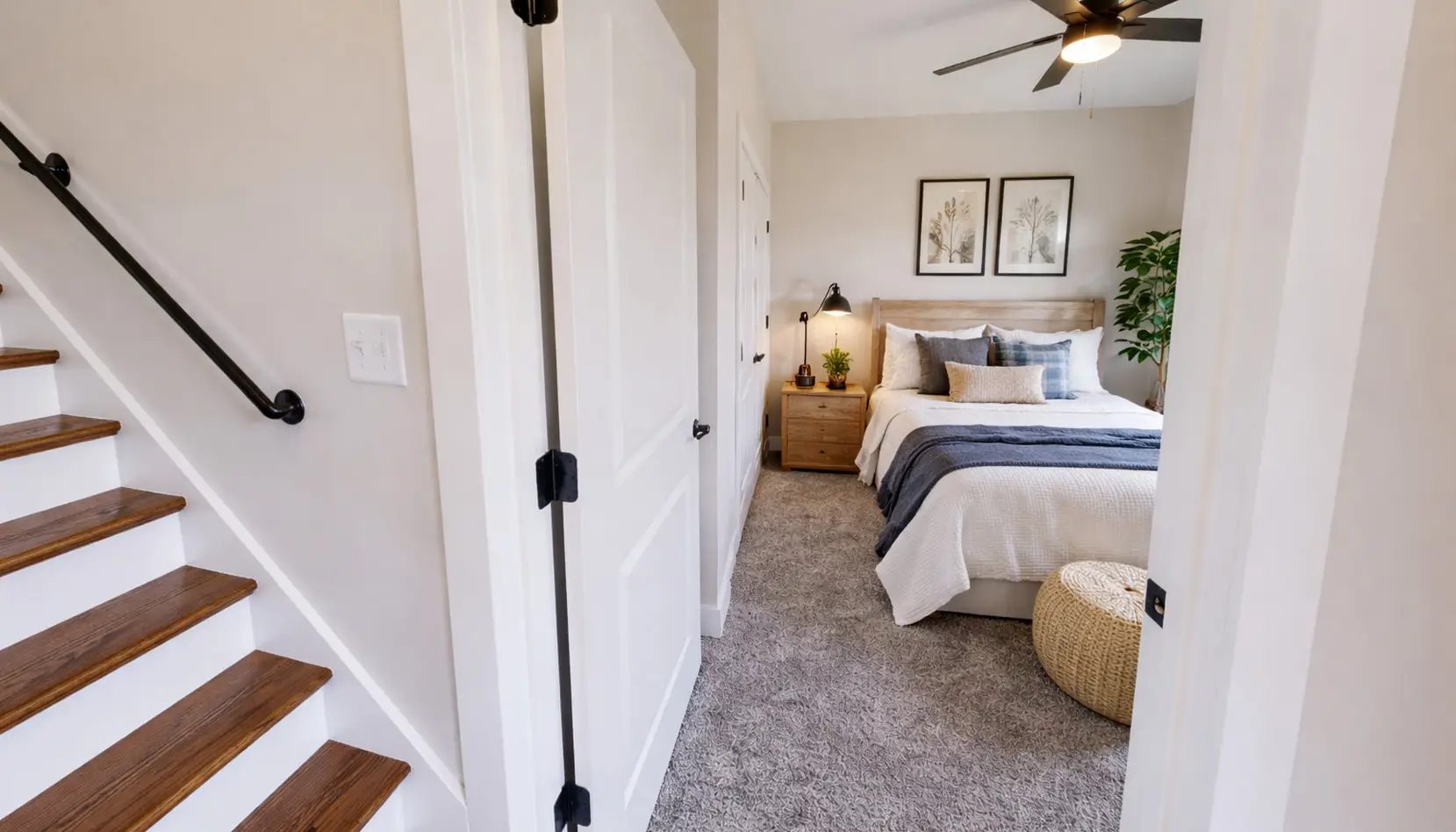 Amy’s Cozy Modern Bedroom With Natural Accents
