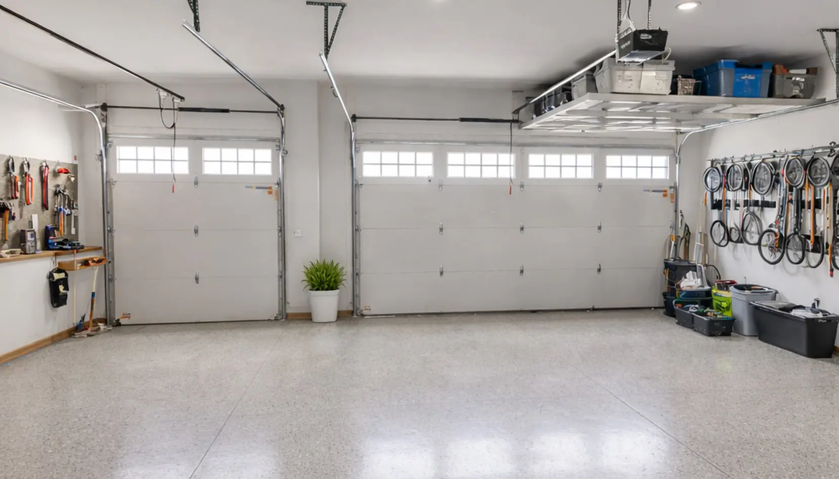 Clean and Organized Aurora Residential Garage