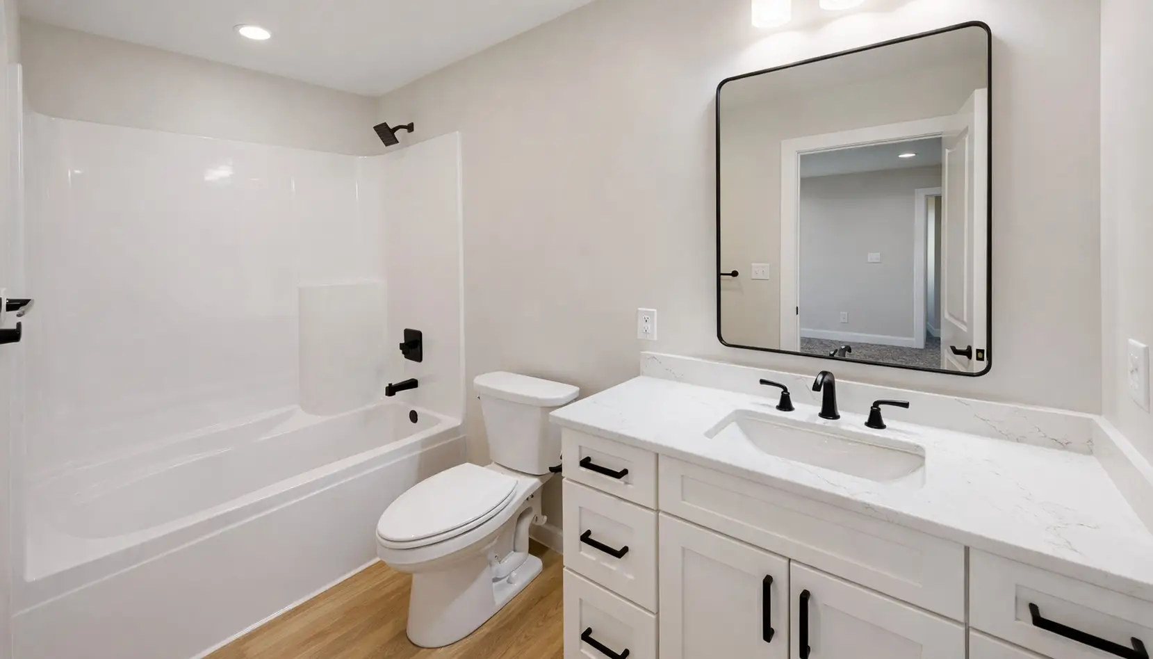 Modern Bathroom in the Amy (Side-Garage) Design