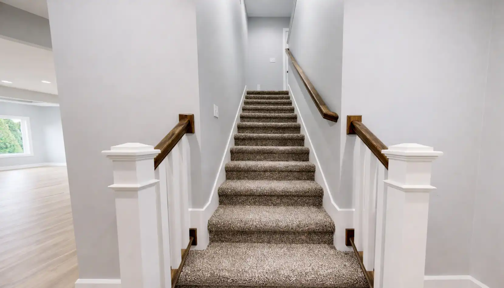 Eleanor 2-Car Home With Modern Carpeted Staircase