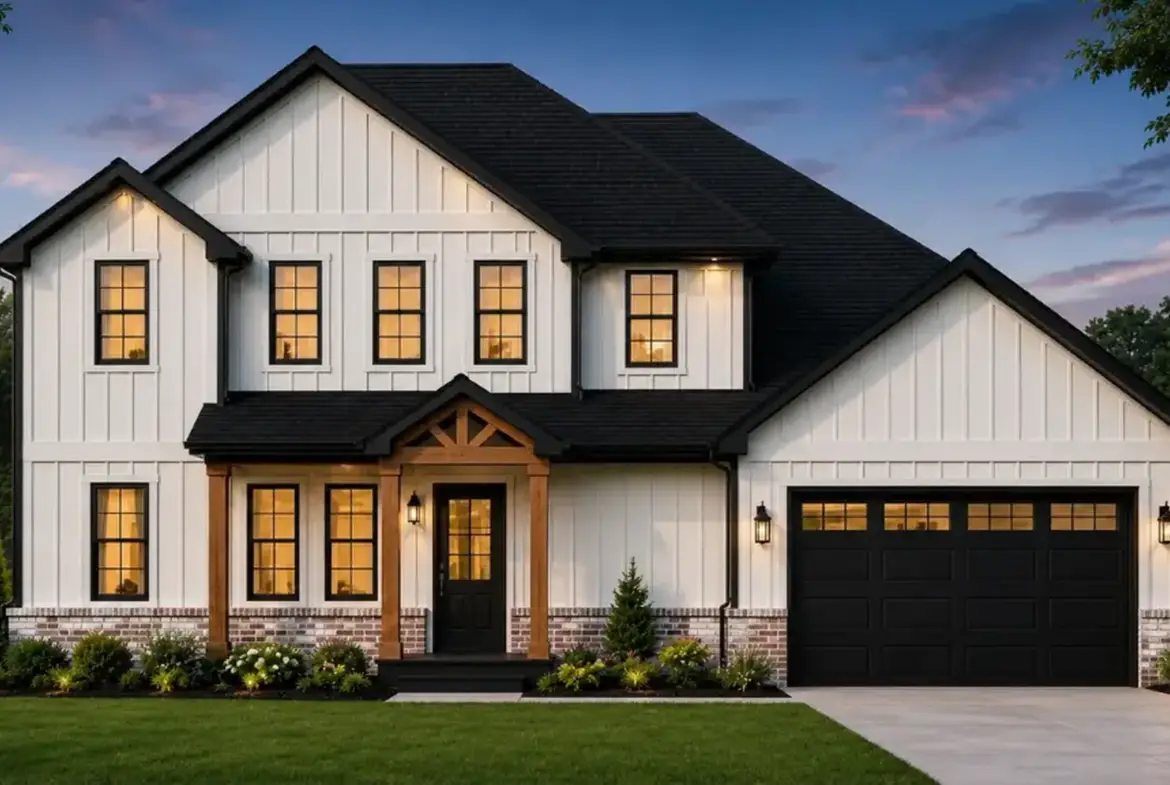 Camryn home design by Chris Brown Homes, 2,201 sq ft with 4 bedrooms and 2.5 bathrooms