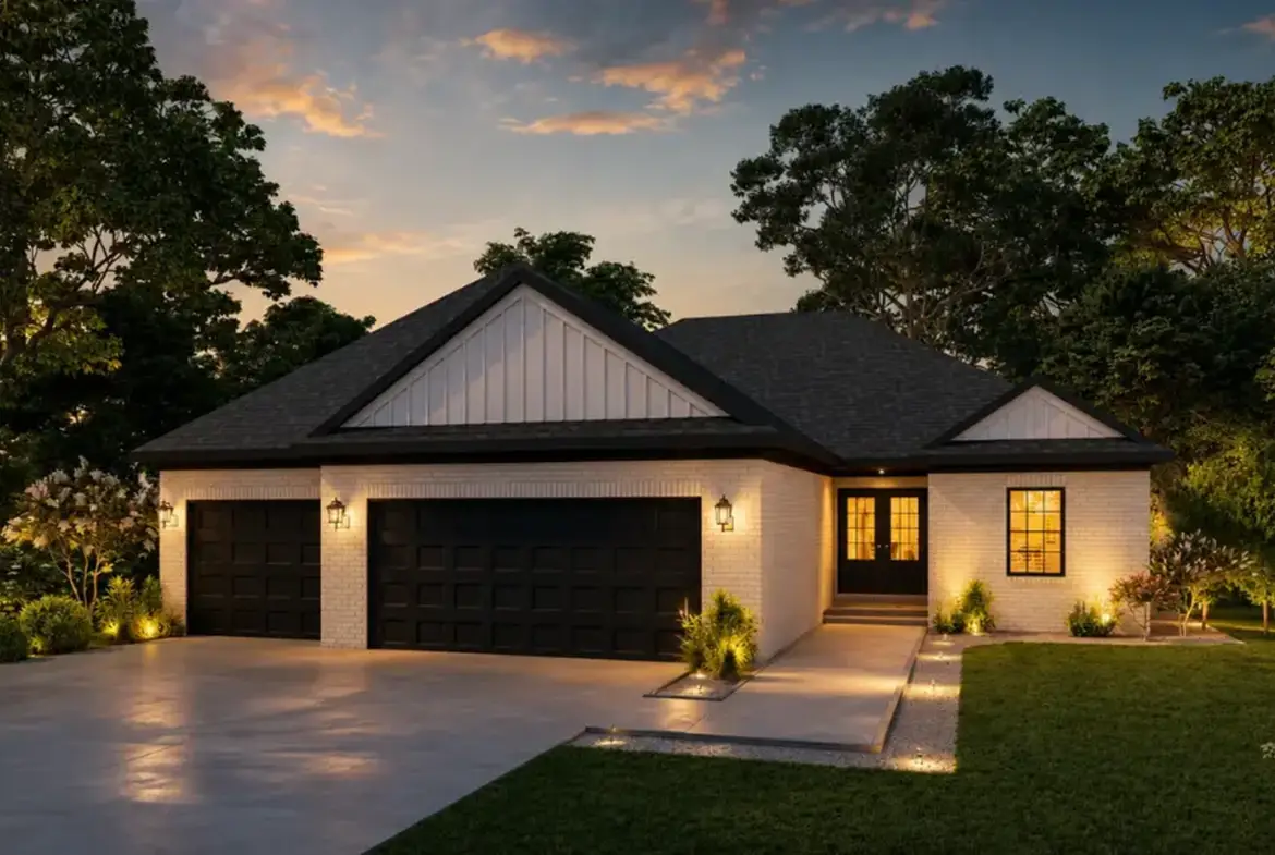 Leo home design by Chris Brown Homes, 1,706 sq ft with 3 bedrooms and 2 bathrooms