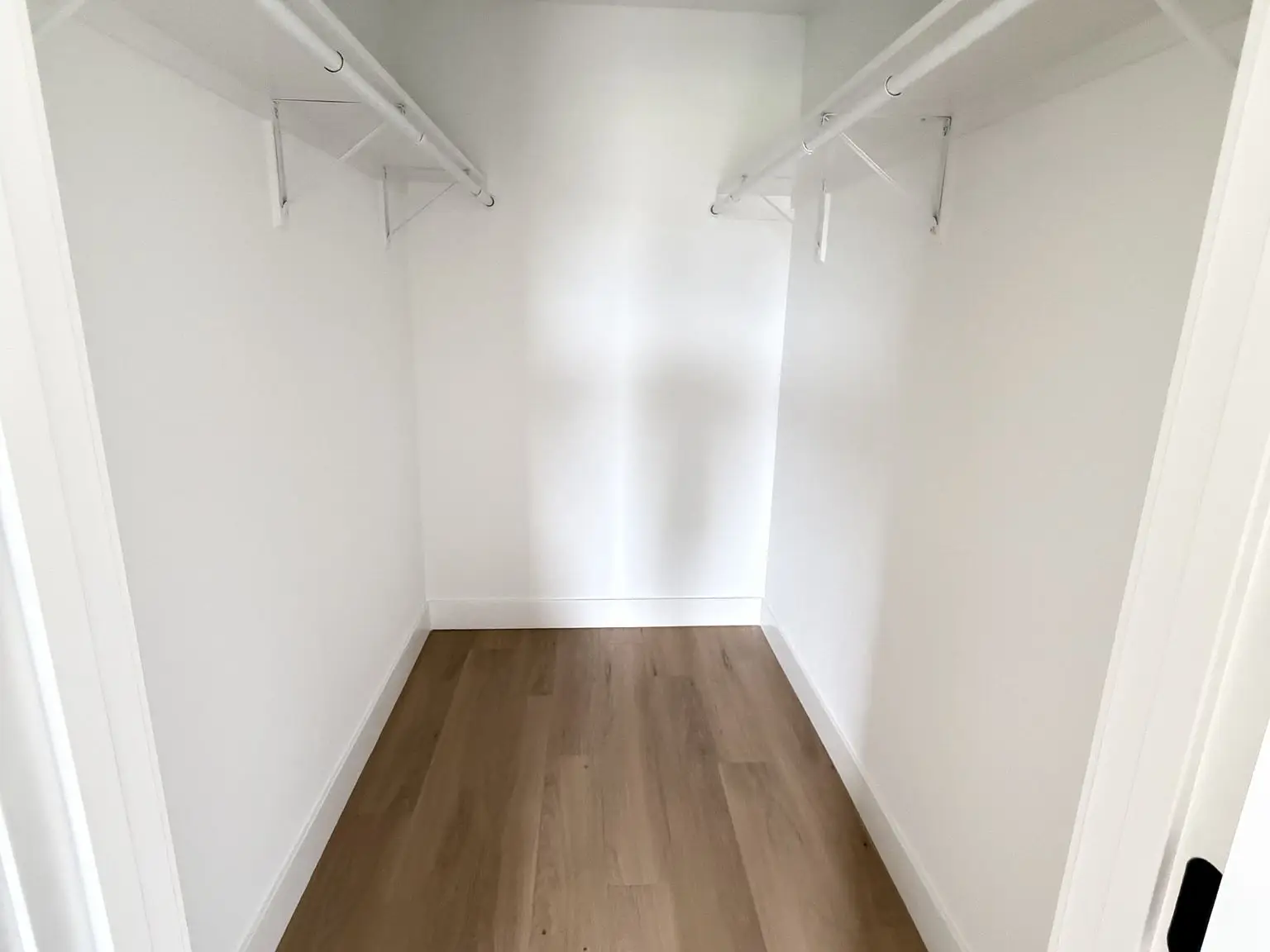 Spacious walk-in closet in the Robin floor plan at Chris Brown Homes 6192 Ashford Cir.