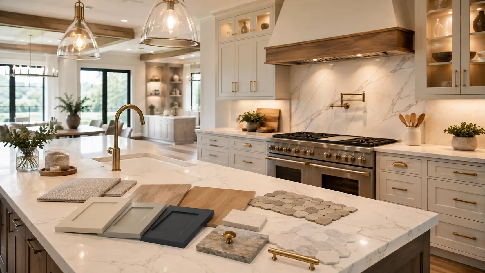 Kitchen design selections for personalizing a Chris Brown Home