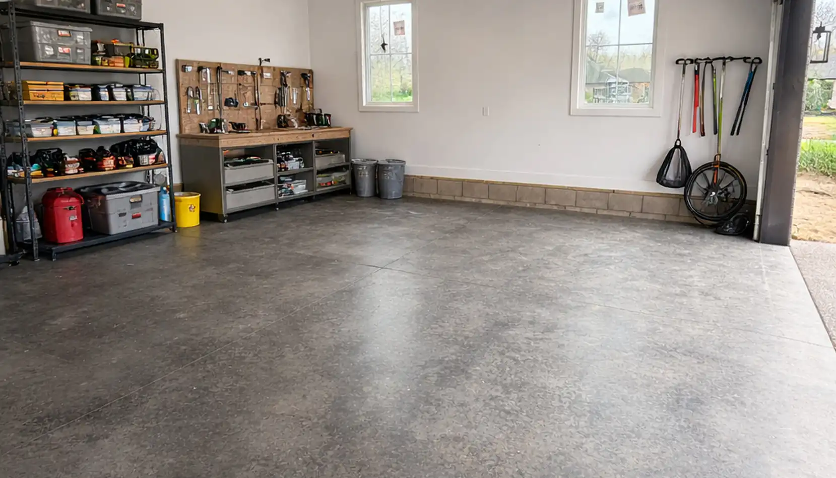 Organized Garage Workshop With Robin Perch